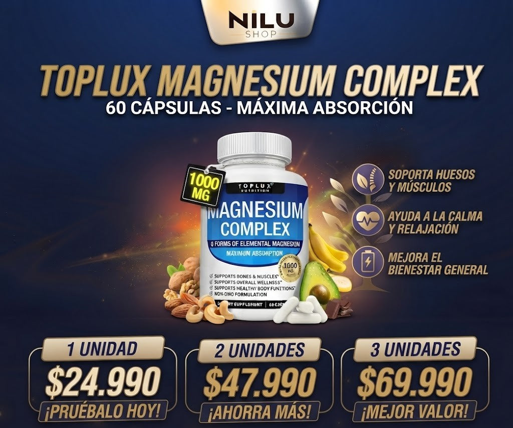 Magnesium Complex | 60 capsulas Premium