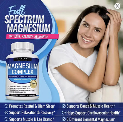 Magnesium Complex | 60 capsulas Premium