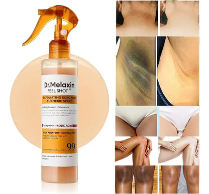 Dr. Melaxin Peel Shot - Spray exfoliante con ácido kójico y cúrcuma