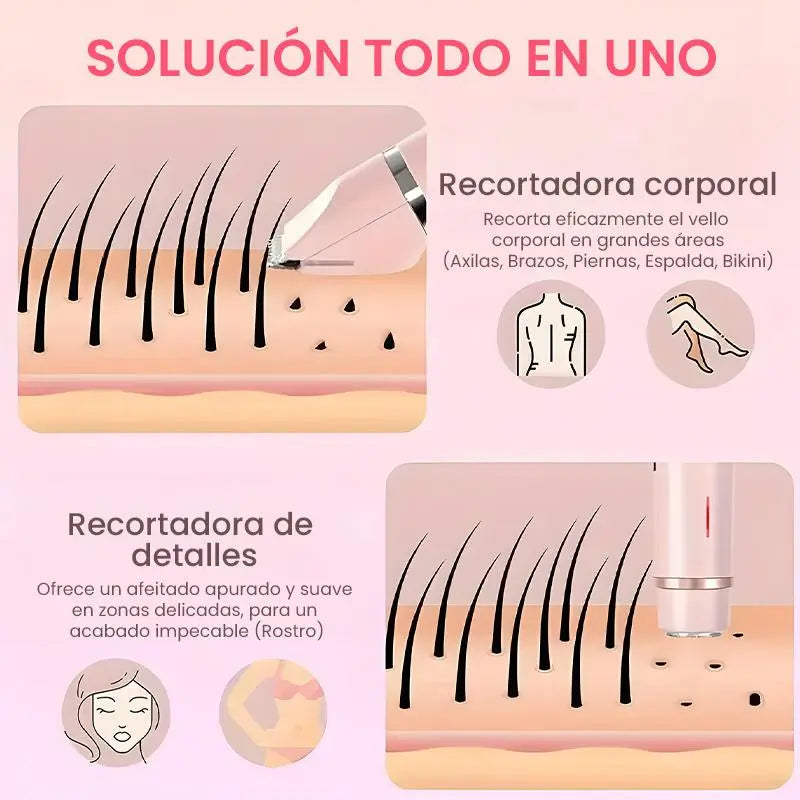 Rasuradora Femenina Adios Pelitos