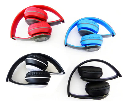 Audifonos Inalambricos Bluetooth P47 Radio MicroSD Manos Libres Video Conferencia