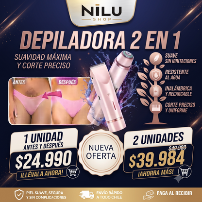 Rasuradora Femenina Adios Pelitos