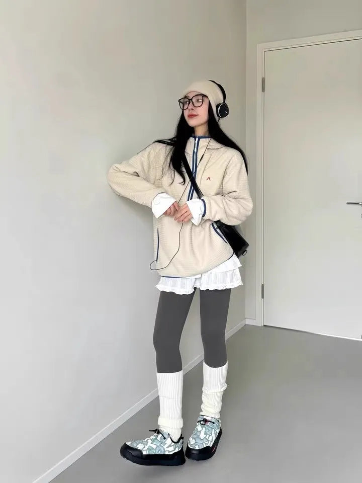 Sudadera Polar con Cierre
