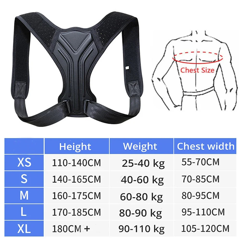 Corrector de Postura Ergonómico Premium – Recupera tu Elegancia Natural