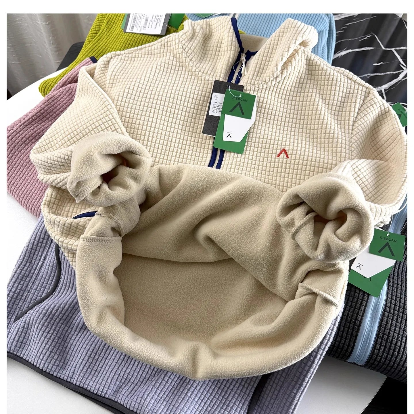 Sudadera Polar con Cierre