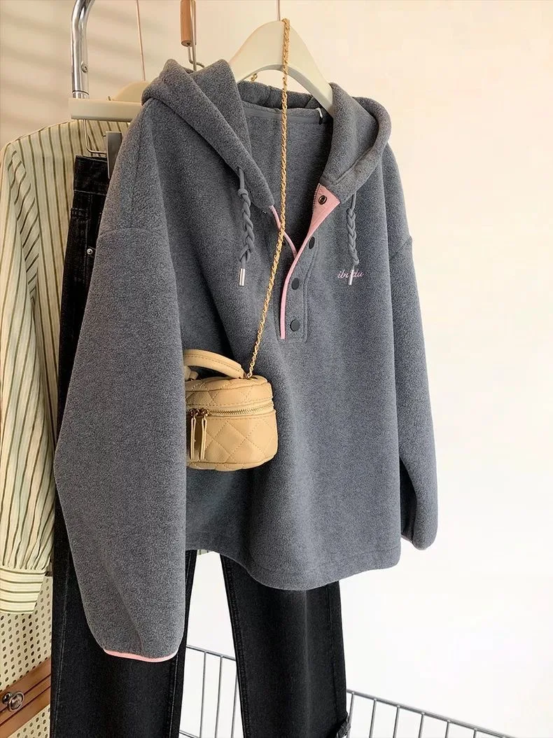Women Autumn Winter Slimming Hoodie