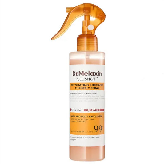Dr.Melaxin - Spray corporal exfoliante Peel Shot con ácido kójico y cúrcuma