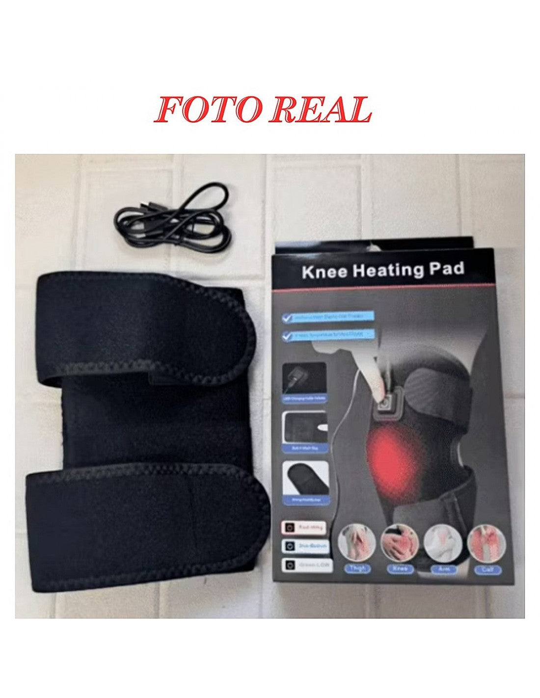 Rodillera Ortopédica Térmica Calentador Articular Alivio Dolor